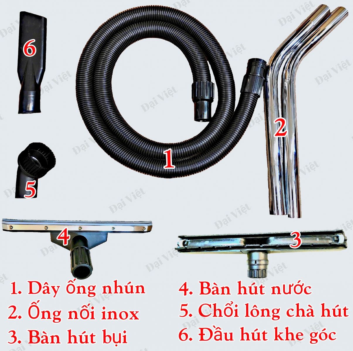 phụ kiện máy hút bụi công nghiệp