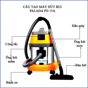 Máy hút bụi Palada PD 15A